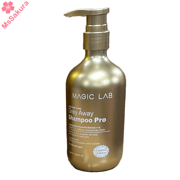 韓國Magic Lab全新減白髮洗頭水500ml(金裝)