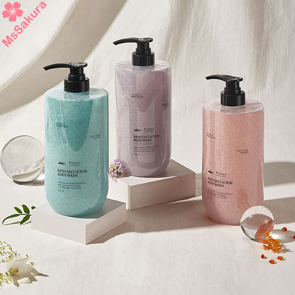 韓國Bathpa海鹽精油去角質沐浴乳1000ml