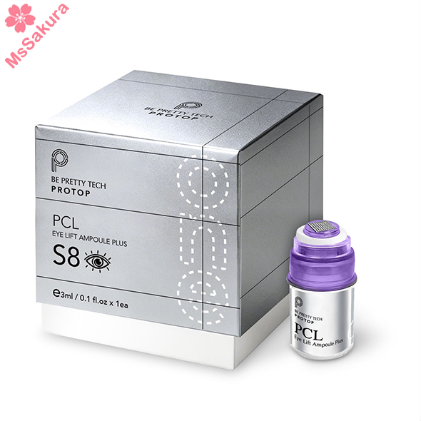 韓國Protop S8 PCL埋線眼 少女針眼部微針精華3ml 眼周提拉/填補淚溝凹陷/類肉毒撫紋(膠原自生/專用導入頭)