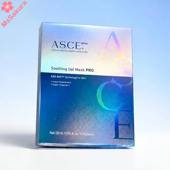 韓國ASCE Plus全新版玫瑰外泌體面膜(1盒5片)