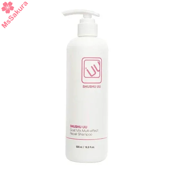 韓國SHUSHU UU山羊奶洗髮水500ml