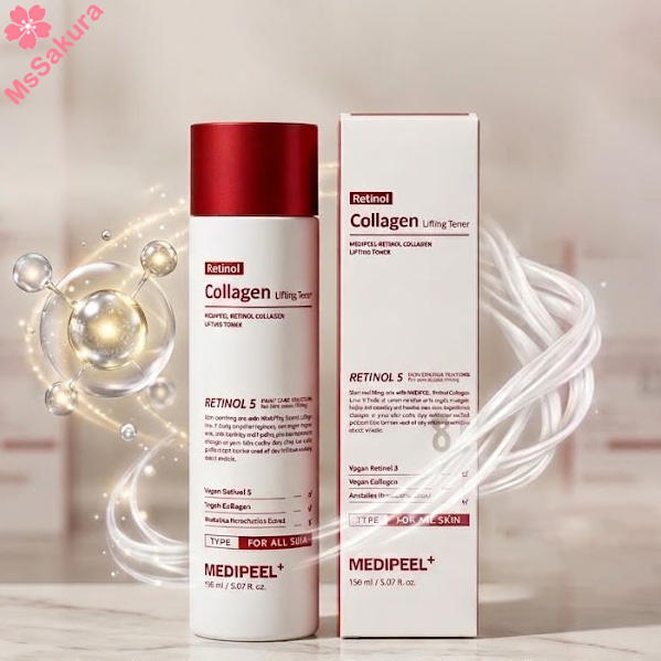 韓國MEDIPEEL美蒂菲視黃醇膠原蛋白緊緻爽膚水150ml