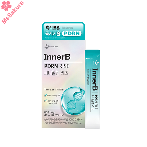 韓國CJ WELLCARE InnerB PDRN RISE PDRN膠原果凍14條/盒