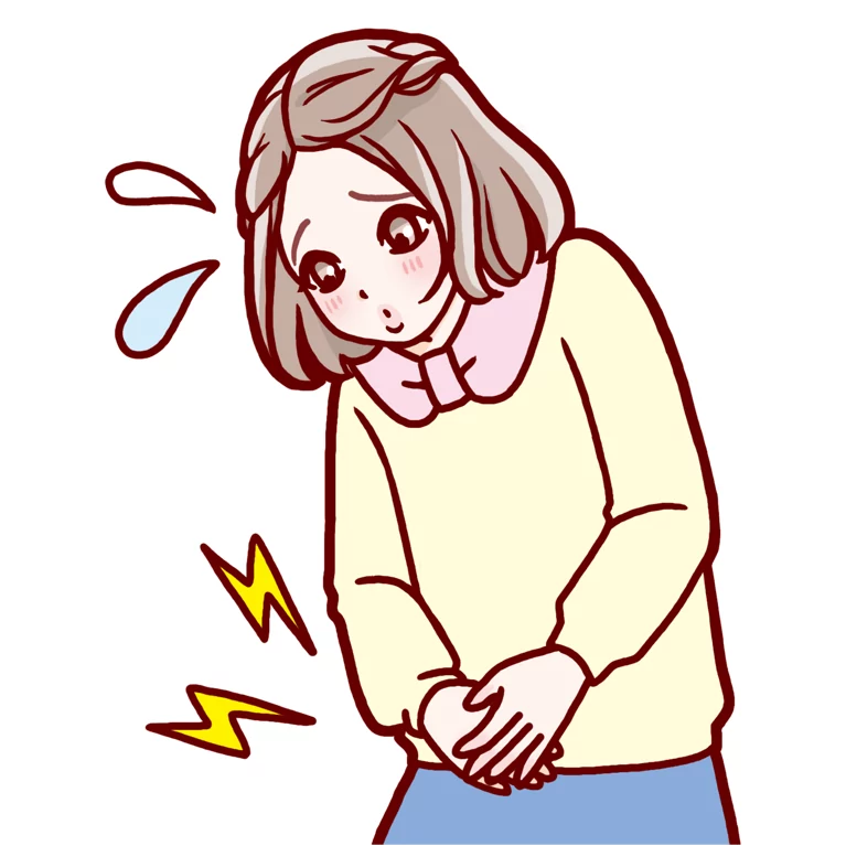 生理痛がある人もない人もいます。その月の體調によってもちがうので気にしないようにしま