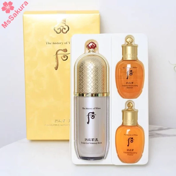 韓國WHOO後 拱辰享精華隔離套裝 韓國原箱入貨正品保證