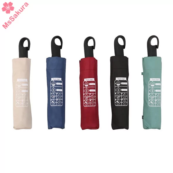 台灣Tcf X Feeling Cool抗風反向自動掛勾傘 抗紫外線 自動開收遮 便攜掛鉤 防UV