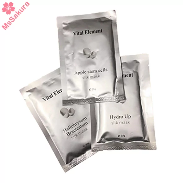 香港Vital Element 6款蠶絲面膜1包10片