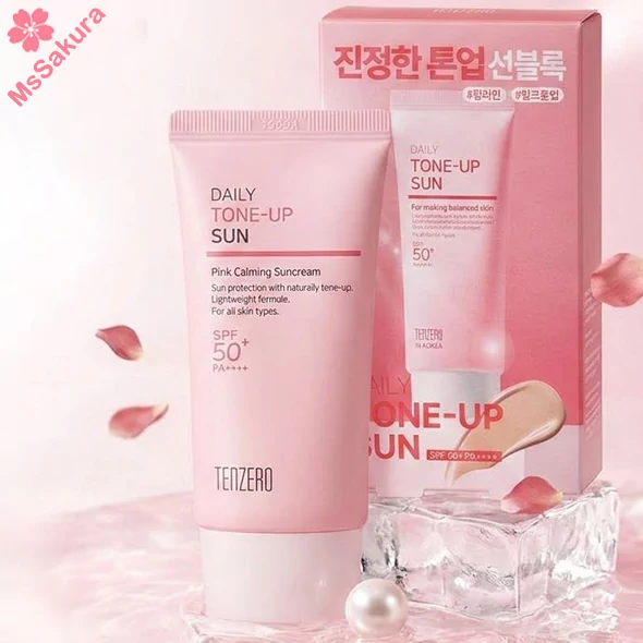 韓國TENZERO每日提亮防曬霜50ml(全新包裝)SPF50+ PA++++