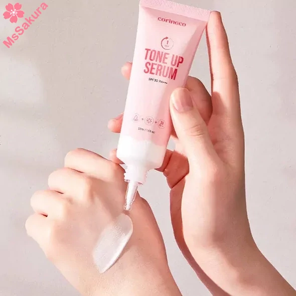韓國CORINGCO 1分鐘瞬間提亮防曬精華50ml SPF30 PA+++