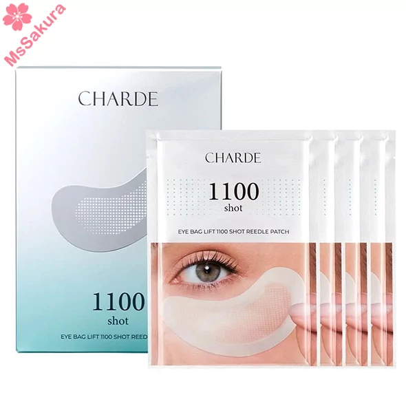 韓國CHARDE眼袋提拉貼片1100微針(4對裝)